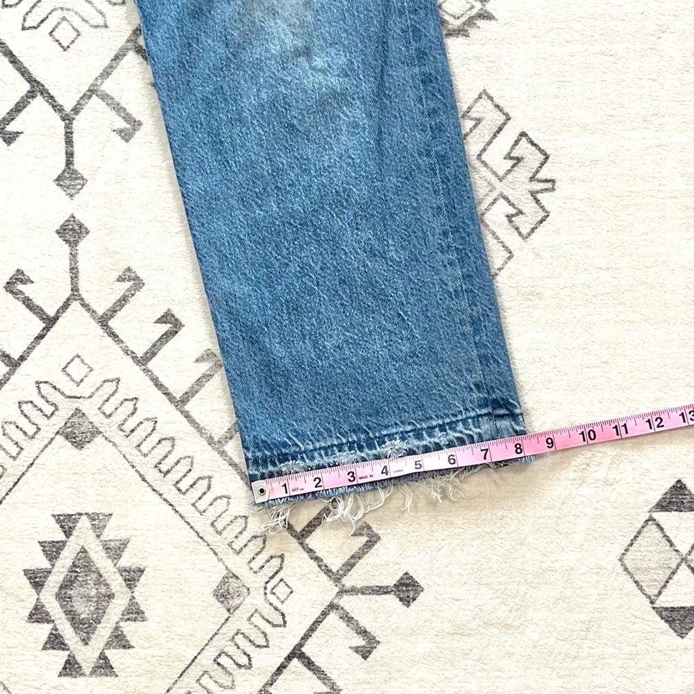 Custom Levi’s Ribcage Straight Ankle Jeans in Noe High Size 27 - Picture 8 of 15